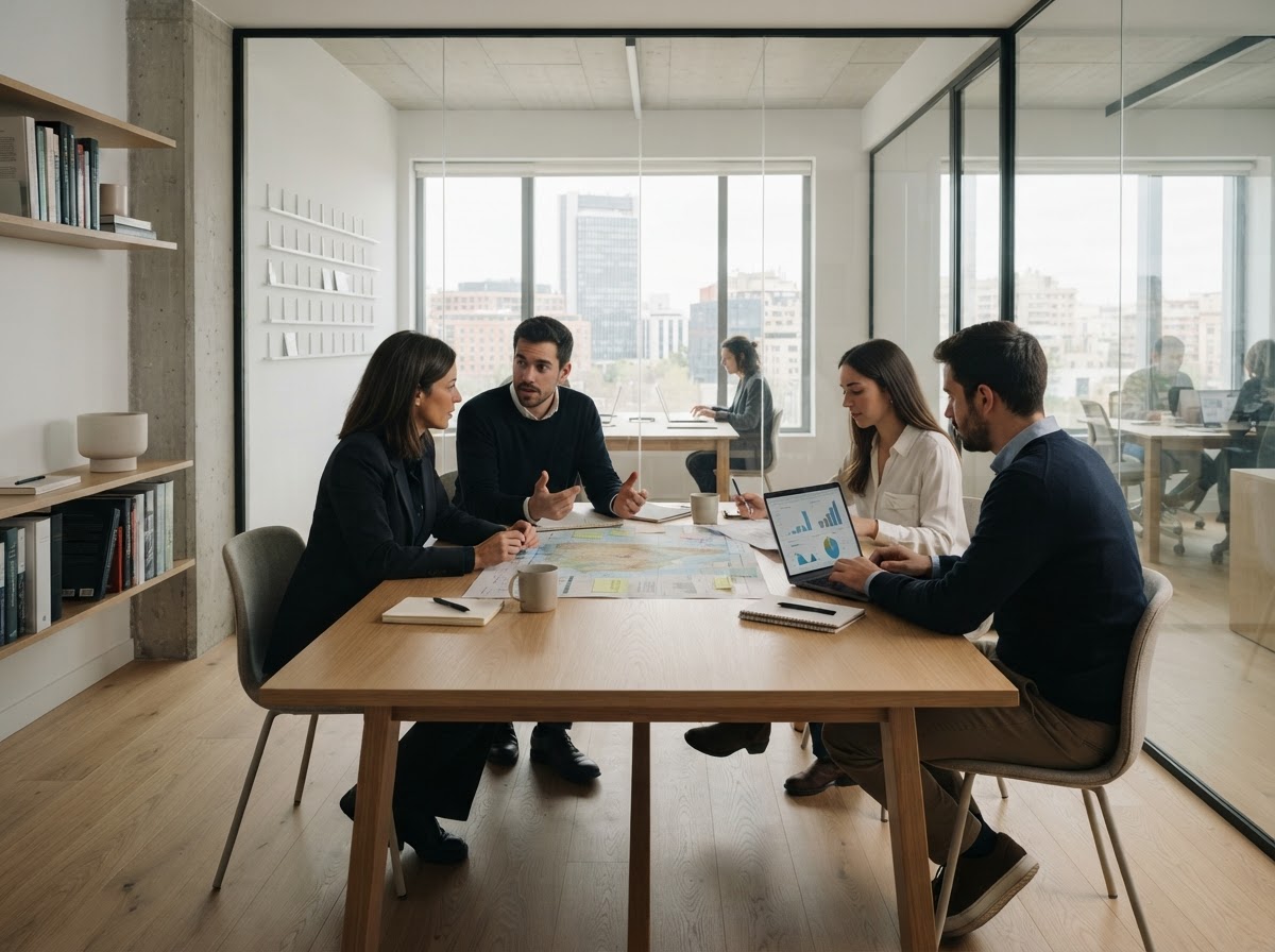GeNext — equipo de análisis financiero trabajando con modelos de datos